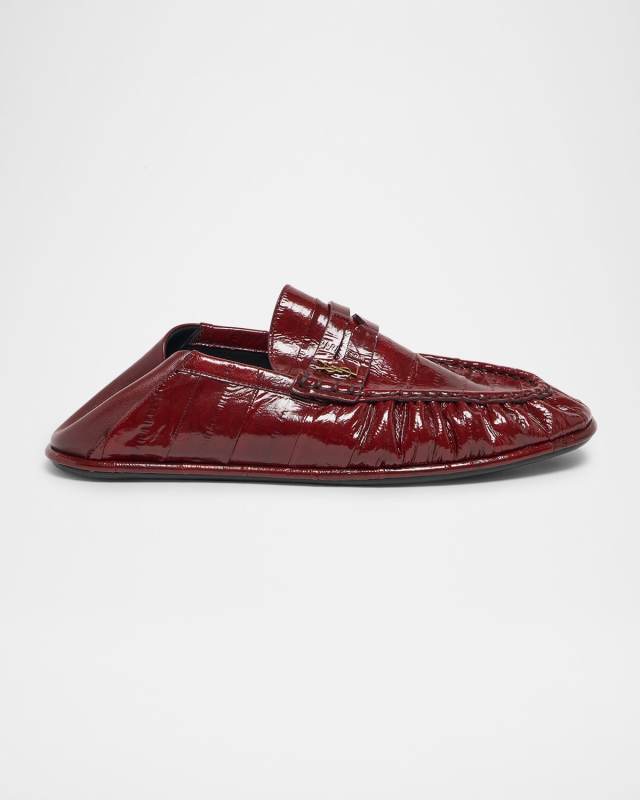 Eel YSL Convertible Penny Loafers
